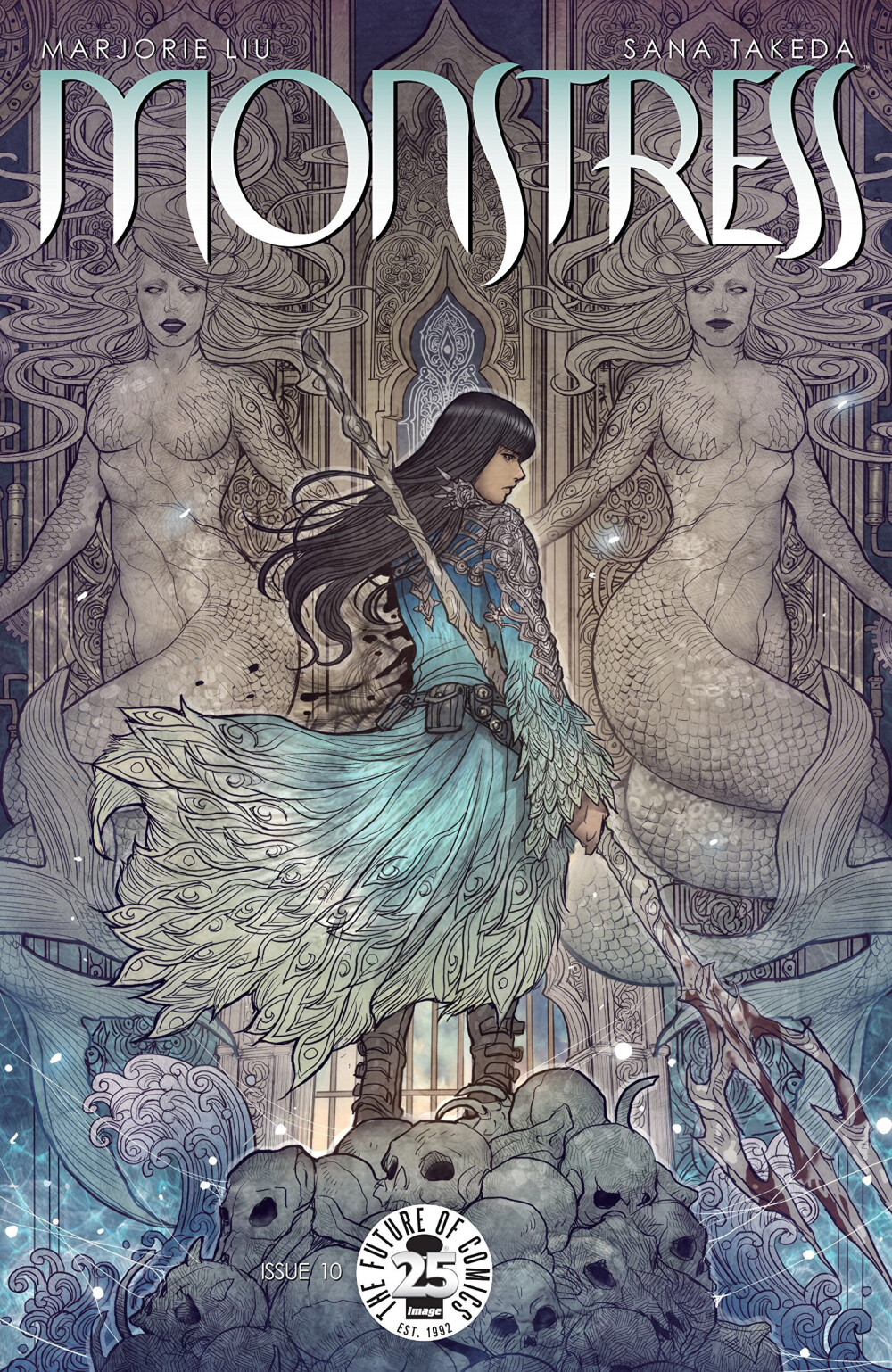 Monstress cover by Sana Takeda