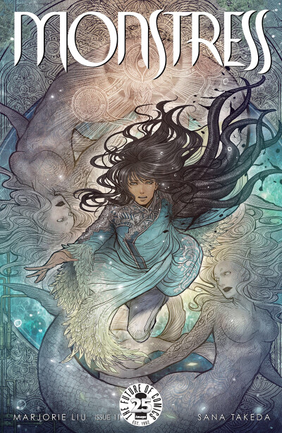 Monstress cover by Sana Takeda