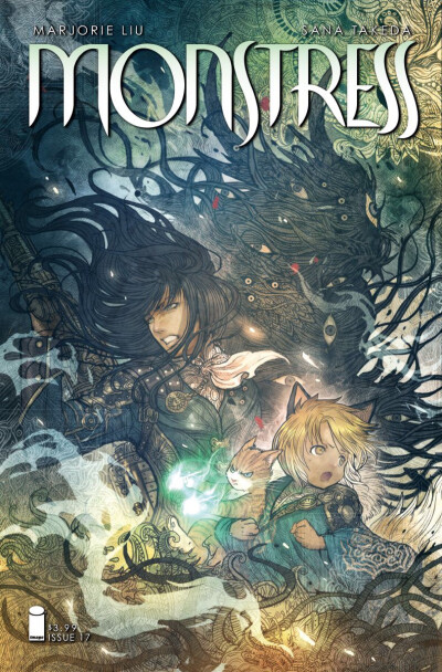 Monstress cover by Sana Takeda