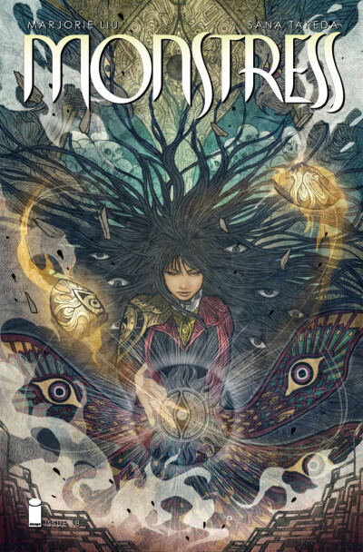 Monstress cover by Sana Takeda