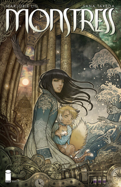 Monstress cover by Sana Takeda