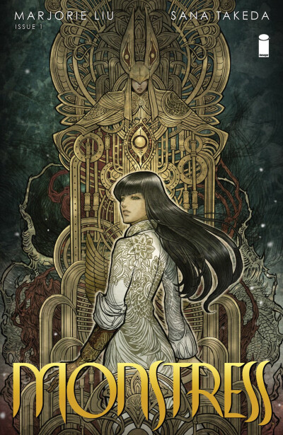 Monstress cover by Sana Takeda