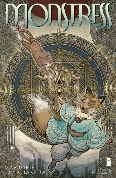 Monstress cover by Sana Takeda