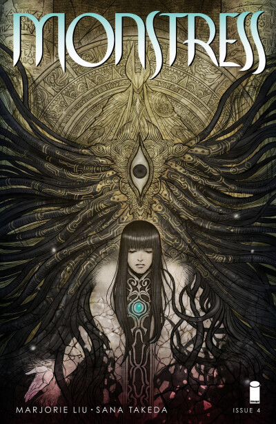 Monstress cover by Sana Takeda