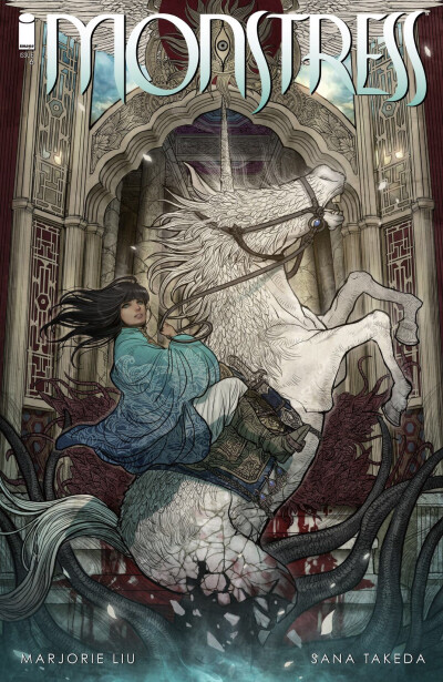 Monstress cover by Sana Takeda