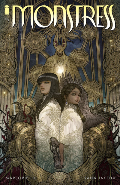 Monstress cover by Sana Takeda