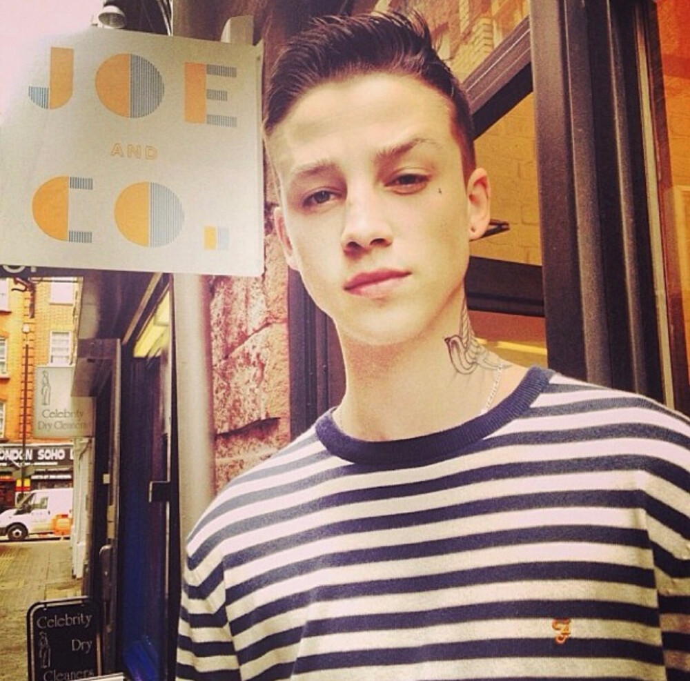 男模Ash Stymest. 图源模特本人ins：ashstymest91