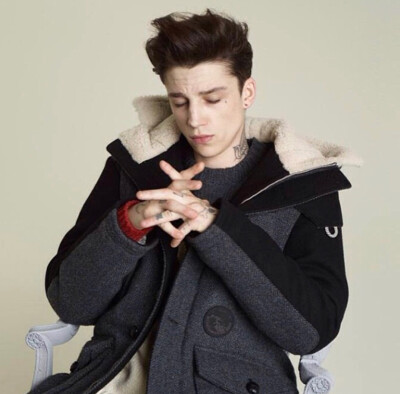 男模Ash Stymest. 图源模特本人ins：ashstymest91