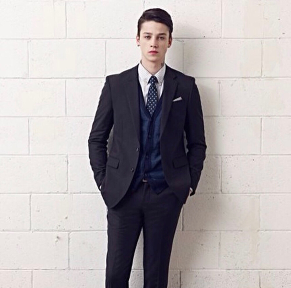 男模Ash Stymest. 图源模特本人ins：ashstymest91