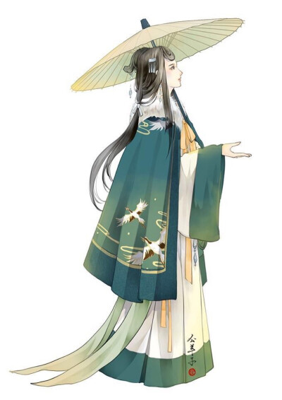 古风 背影 单人