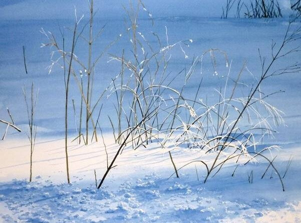 日本水彩大师阿部智幸的水彩作品