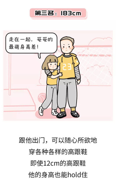 女生们对男生身高的理解