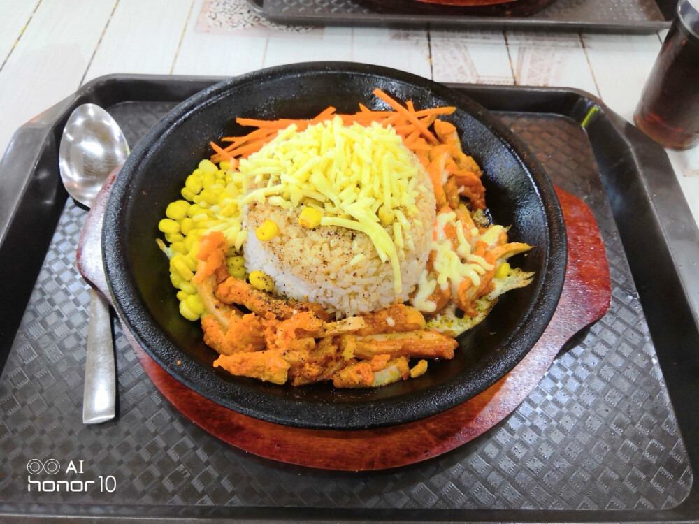 芝士鸡排饭