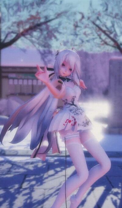 MMD 弱音 haku