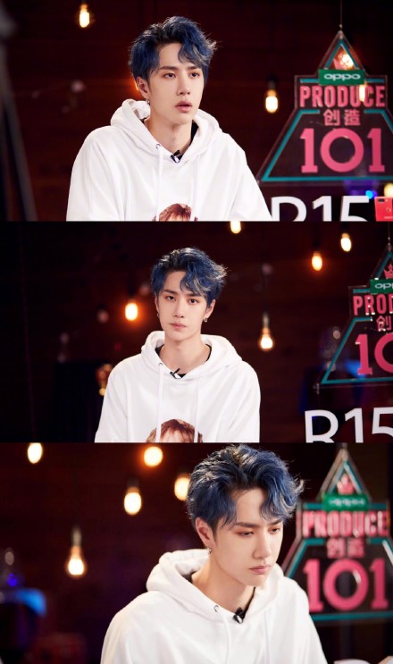 王一博
【蓝发的白牡丹王甜甜啊】
帅炸了好伐
图片来源：微博