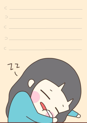 TO DO LIST 彩色横线