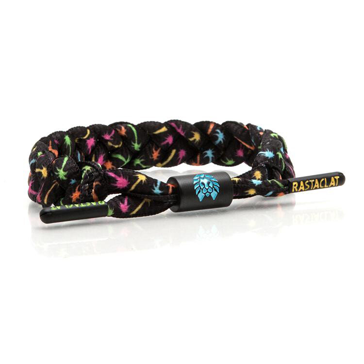 现货 潮玩艺 RASTACLAT 鞋带材料手链手环 派对系列 蓝黑