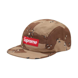 在途 潮玩艺 SUPREME 17FW WASHED CHINO TWILL CAMP CAP 五片帽