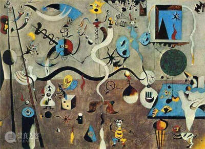 胡安·米罗（Joan Miró，1893年4月20日—1983年12月25日），西班牙画家、雕塑家、陶艺家、版画家，超现实主义的代表人物。是和毕加索、达利齐名的20世纪超现实主义绘画大师之一。