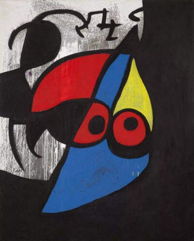 胡安·米罗（Joan Miró，1893年4月20日—1983年12月25日），西班牙画家、雕塑家、陶艺家、版画家，超现实主义的代表人物。是和毕加索、达利齐名的20世纪超现实主义绘画大师之一。