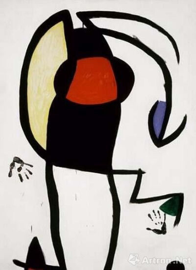 胡安·米罗（Joan Miró，1893年4月20日—1983年12月25日），西班牙画家、雕塑家、陶艺家、版画家，超现实主义的代表人物。是和毕加索、达利齐名的20世纪超现实主义绘画大师之一。