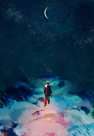 幻想风场景插画图片