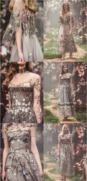  Paolo Sebastian Couture Spring Collection 2018 | 以  'Once Upon A Dream' 为设计灵感，营造出童话般的浪漫梦幻精致奢华，每件仙裙都美到词穷~ ​
​​​时尚街拍 秀场 模特 时尚博主 婚纱婚礼 新娘造型 礼服 鲜花 花束 捧花 耳环 手链 项链 发饰 高跟鞋 饰品 T台