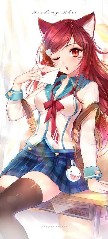 LOL，英雄联盟，金克丝，九尾妖狐，璐璐，千珏，凯特琳，女警