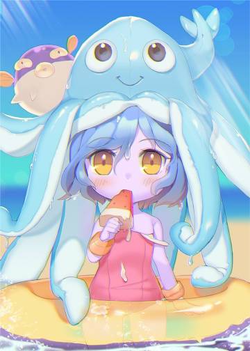 LOL，英雄联盟，金克丝，九尾妖狐，璐璐，千珏，凯特琳，女警