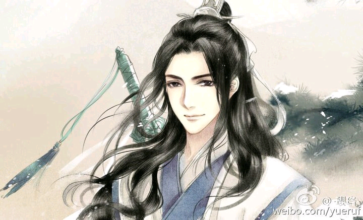 魔道祖师#双道长#晓星尘#宋岚#白衣古风男#黑衣古风男#眼盲 古风 男 #瞎子 古风 男