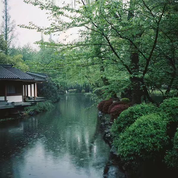  前林夏雨歇，为我生凉风。一室烦暑外，众山清景中 … 