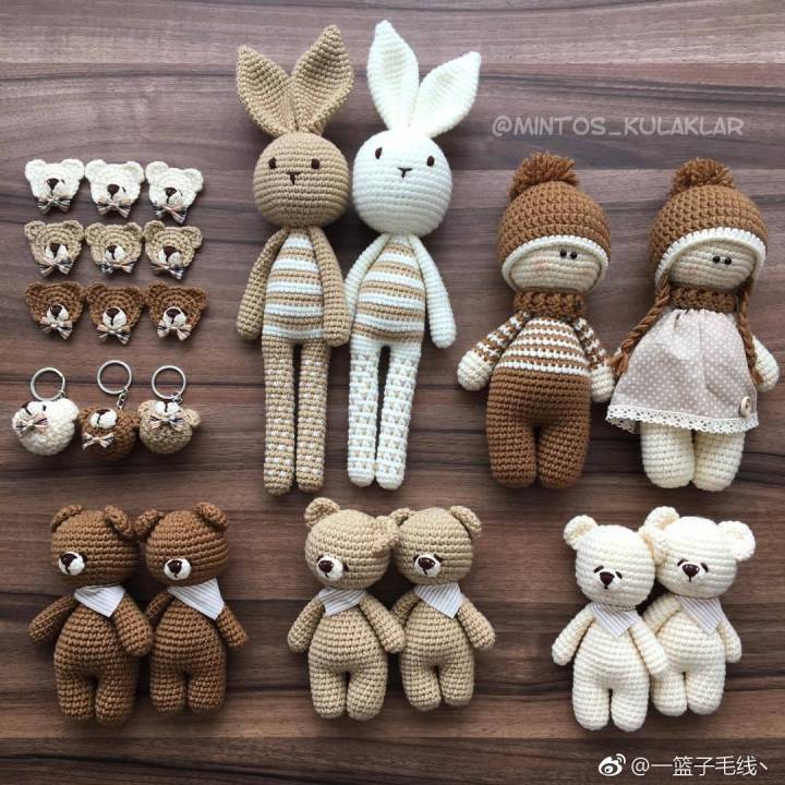 钩针玩偶