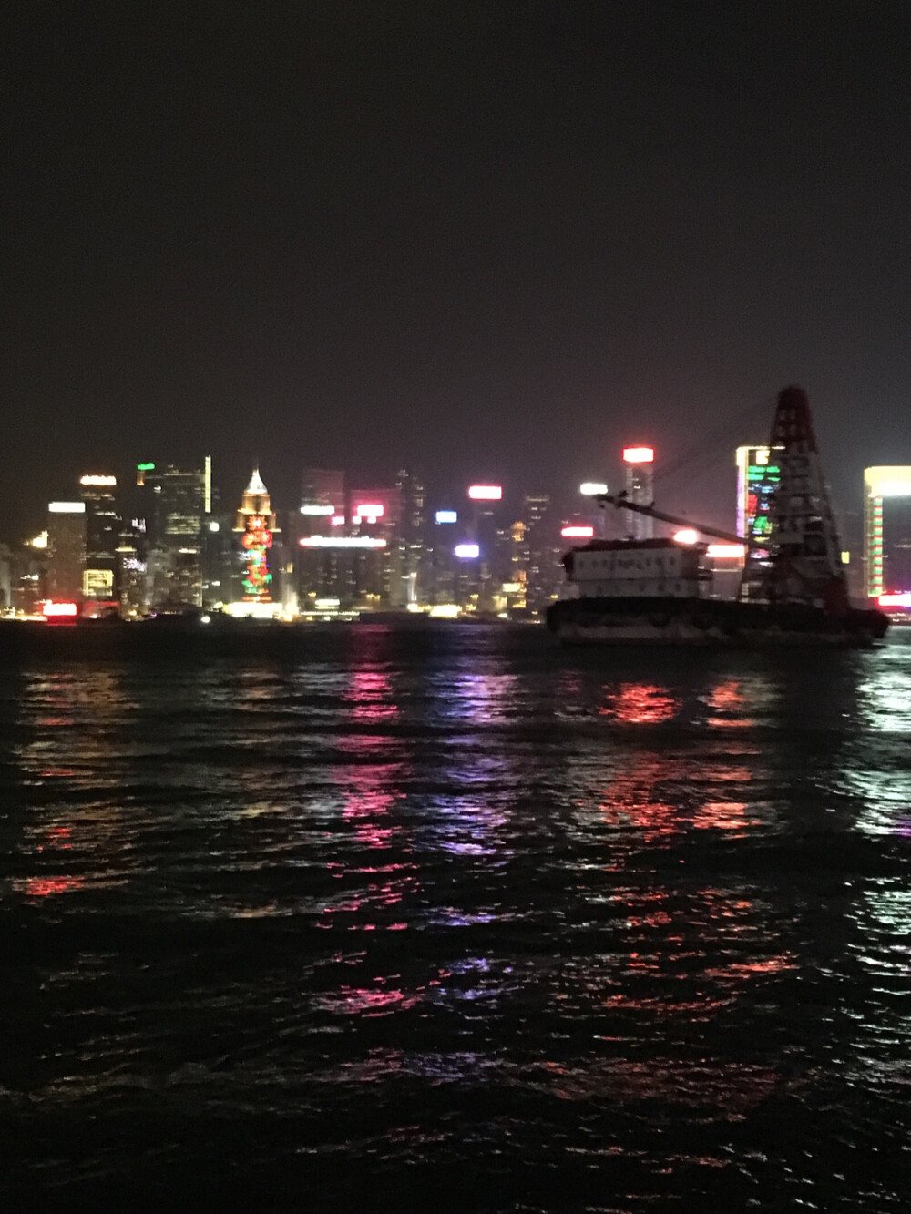 维多利亚港夜景