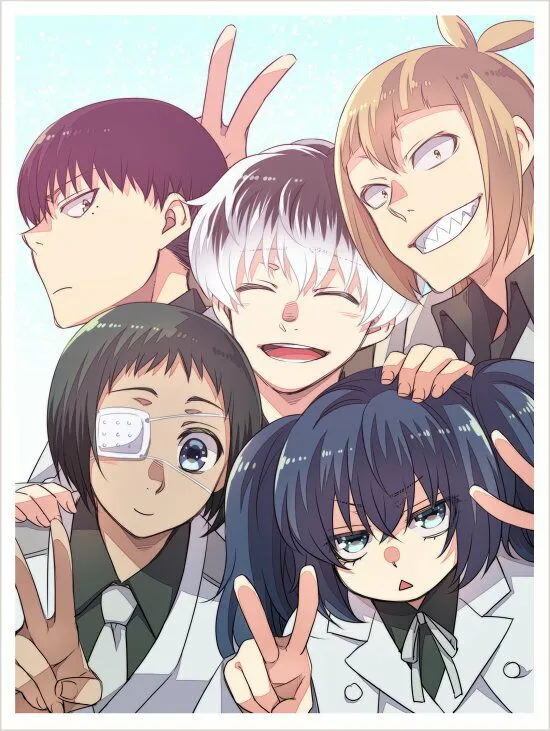 東京喰種 佐々木琲世 瓜江久生 六月透 不知吟士 米