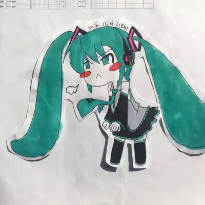 初音很生气