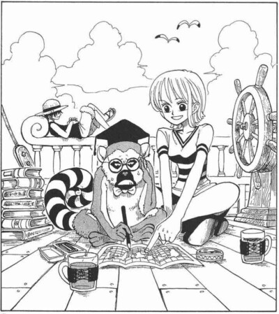 海贼王 onepiece 漫画截屏