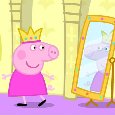 小猪佩奇女王陛下图片