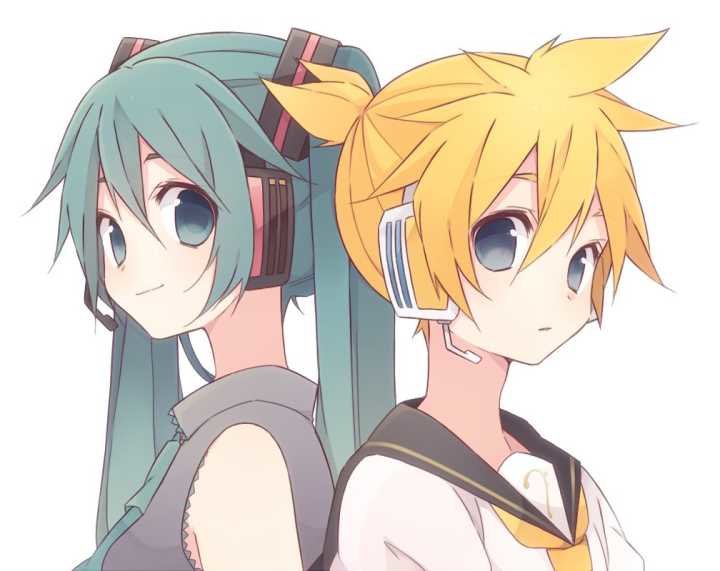 葱蕉，LEN x MIKU，侵删