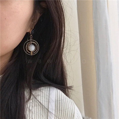 WBW Earrings HM cos other stories大理石纹路几何耳饰耳钉耳环