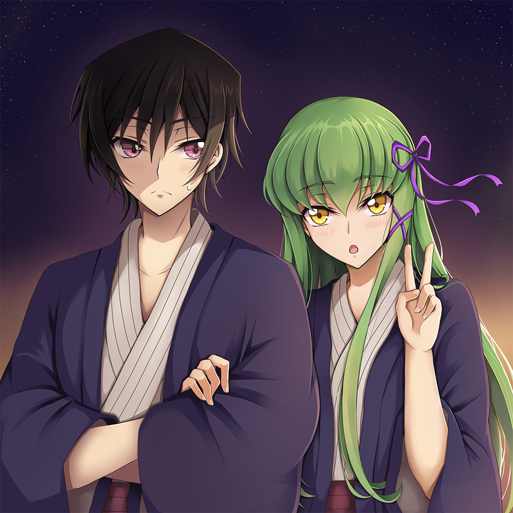 #叛逆的鲁鲁修#C.C#鲁路修·V·布里塔尼亚#