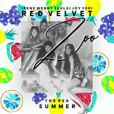 RED VELVET ZOO (THE RED SUMMER) album cover by LEAlbum