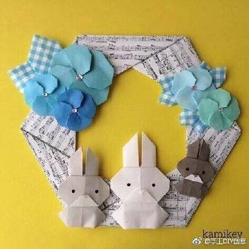 那些只有孩子才喜欢去折的小动物，只需一个妙招拼起来，连大人都会疯狂爱上！ ​​​二 ​