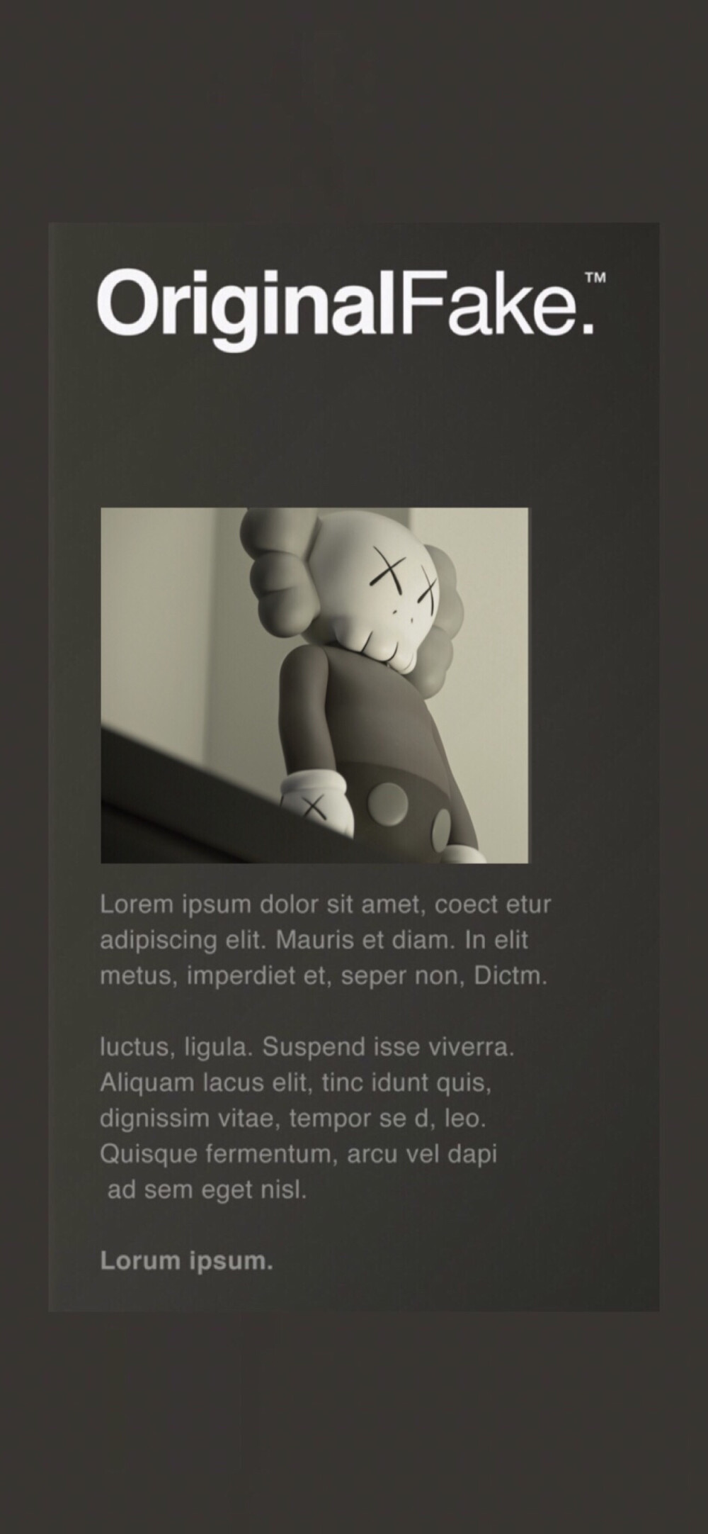 Pidan｜KAWS