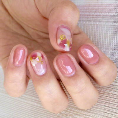 Nail | 适合夏季的透明感美甲推荐
cr.25_nail ​​​