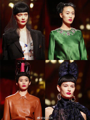 Schiaparelli SS 2015高级定制，对于衣服的廓形、布料和印花设计，均来自一个团队的灵感集，热情的超现实主义选择，悦然于心。 ​