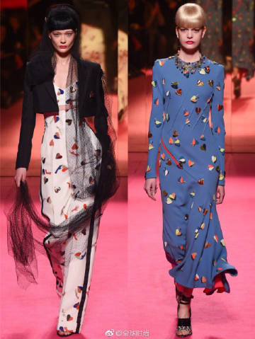 Schiaparelli SS 2015高级定制，对于衣服的廓形、布料和印花设计，均来自一个团队的灵感集，热情的超现实主义选择，悦然于心。 ​