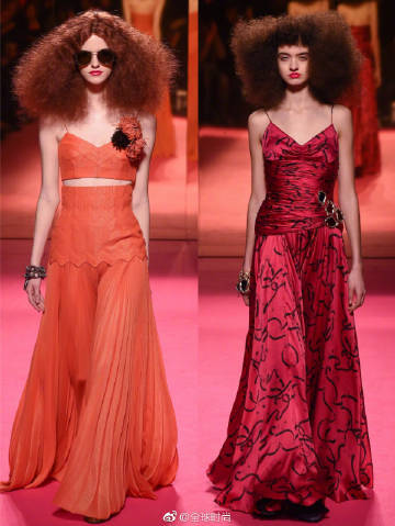 Schiaparelli SS 2015高级定制，对于衣服的廓形、布料和印花设计，均来自一个团队的灵感集，热情的超现实主义选择，悦然于心。 ​