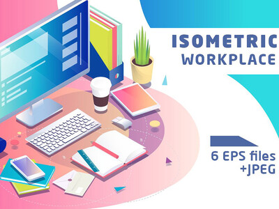 Isometric WorkPlace - FREE Download