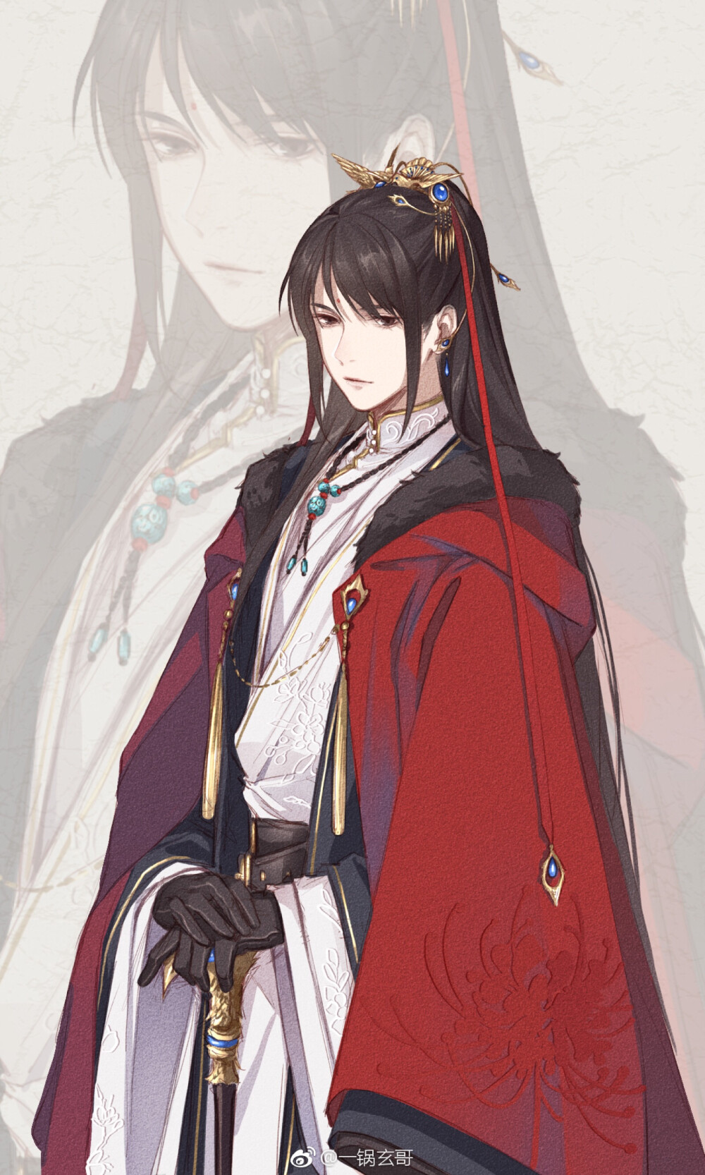 古风 插画 画师：一锅玄哥