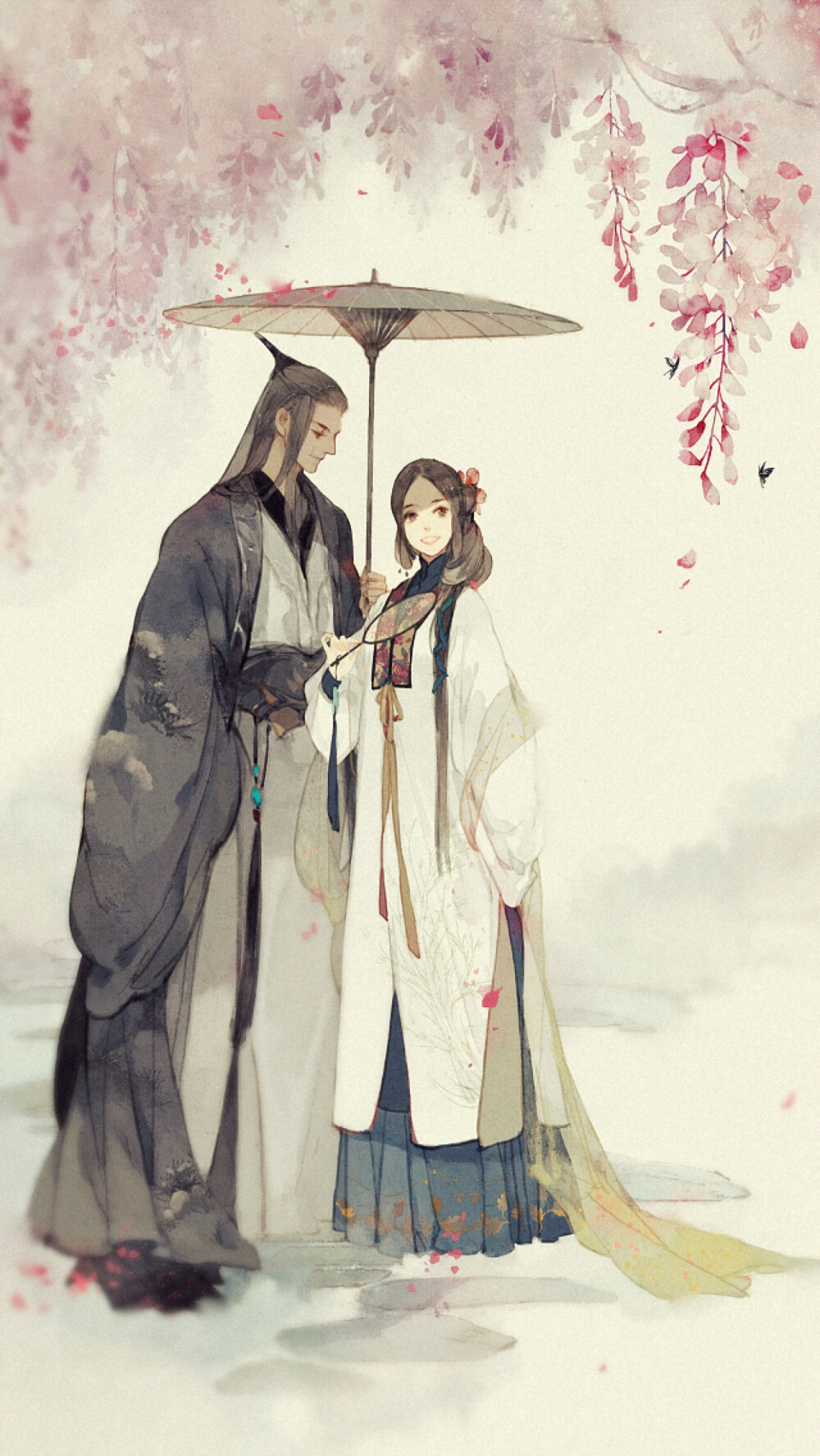 古风 插画 画师：眠狼 - 高清图片，堆糖，美图壁纸兴趣社区